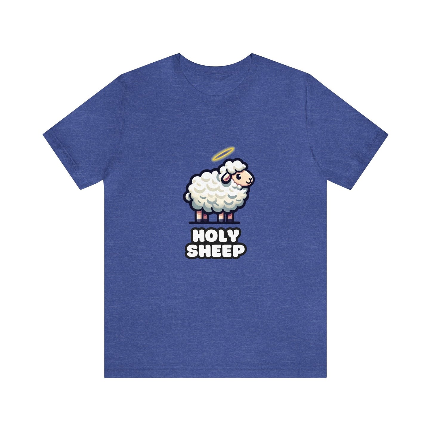 US - Holy Sheep - Sheep T-shirt Heather True Royal / S