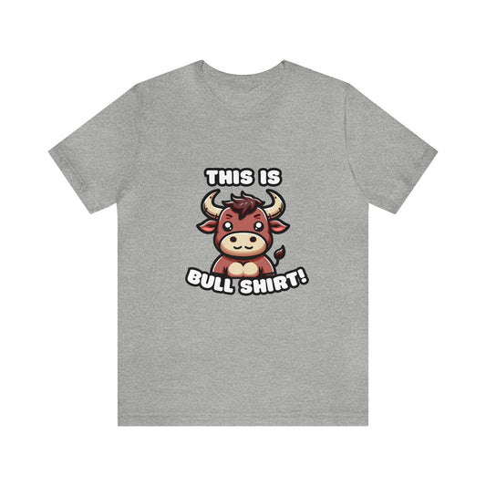 US - This Is Bull Shirt - Bull T-shirt Athletic Heather / S