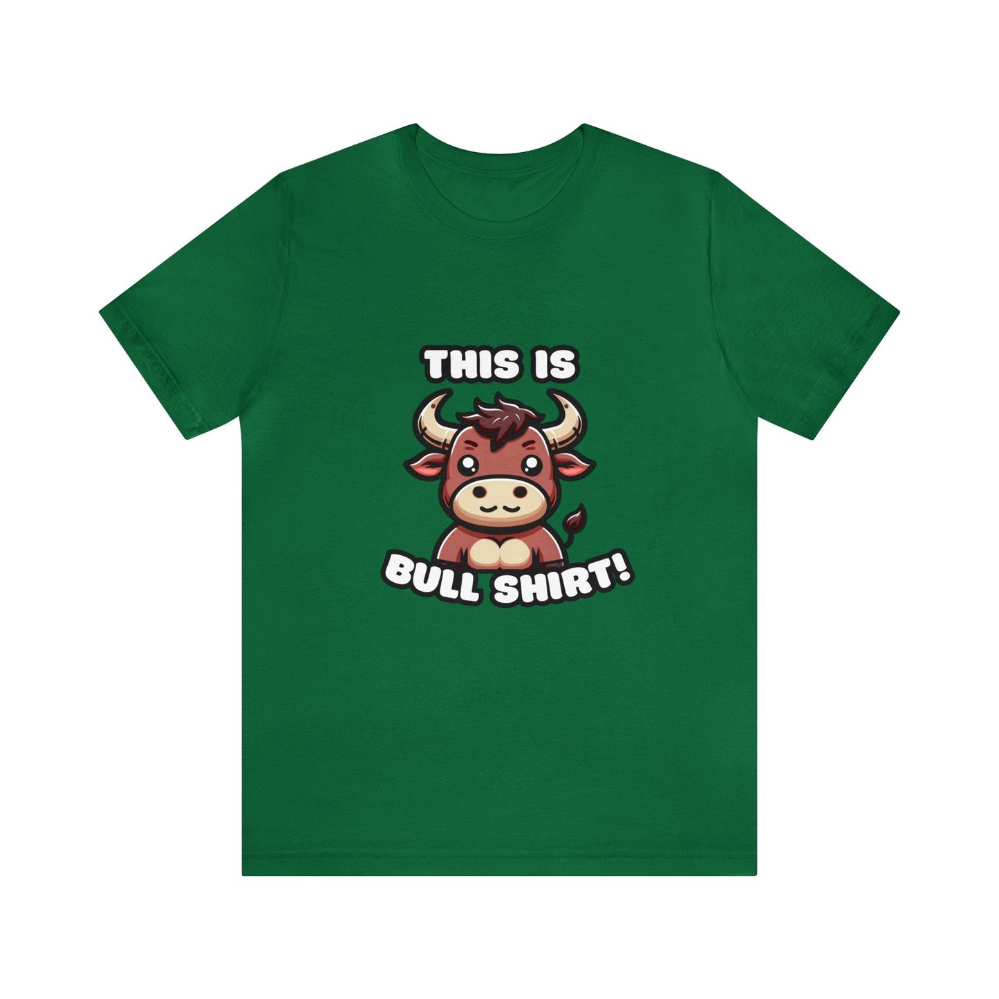 US - This Is Bull Shirt - Bull T-shirt Kelly / XS