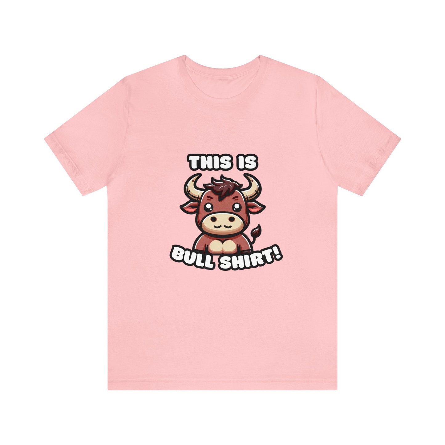 US - This Is Bull Shirt - Bull T-shirt Pink / XS