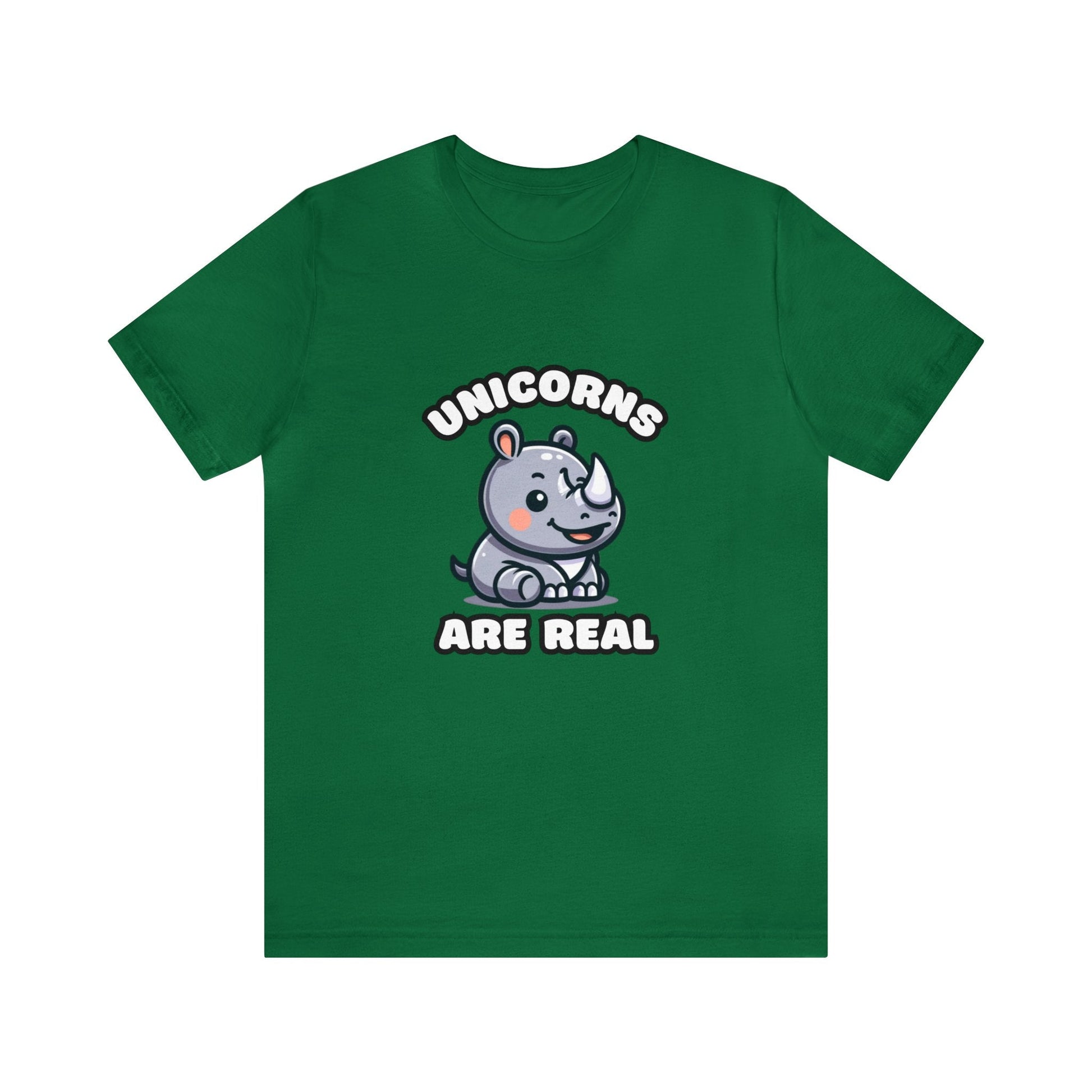 Unicorns Are Real - Rhino T-shirt Kelly / XS