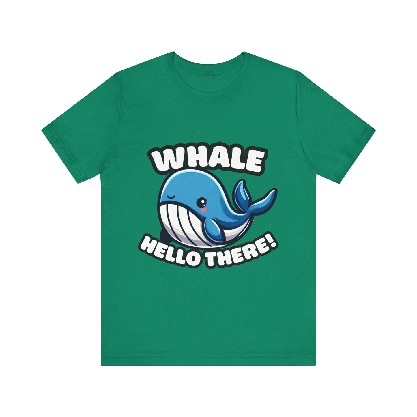 Whale Hello There - Whale T-shirt Kelly / S