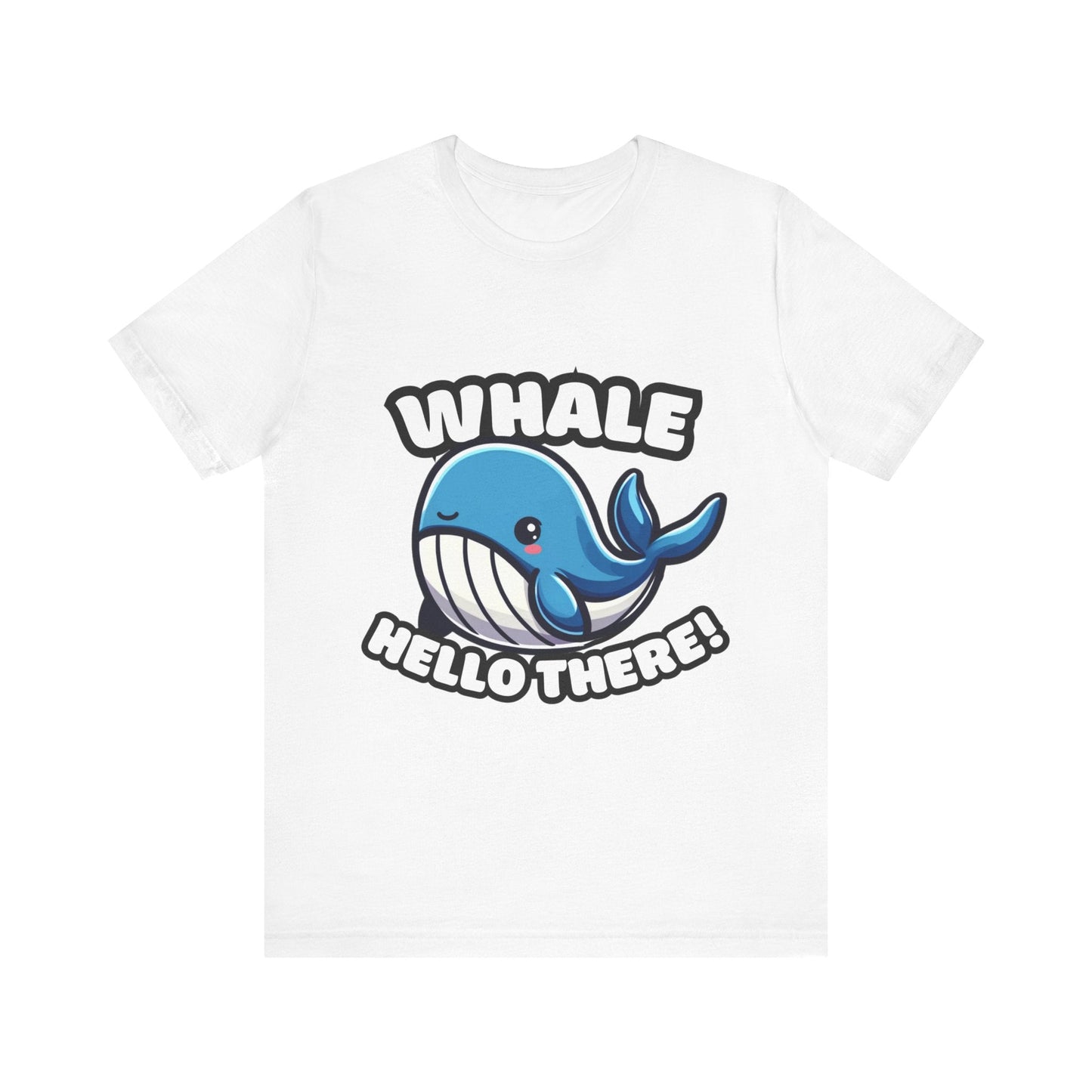 Whale Hello There - Whale T-shirt White / S