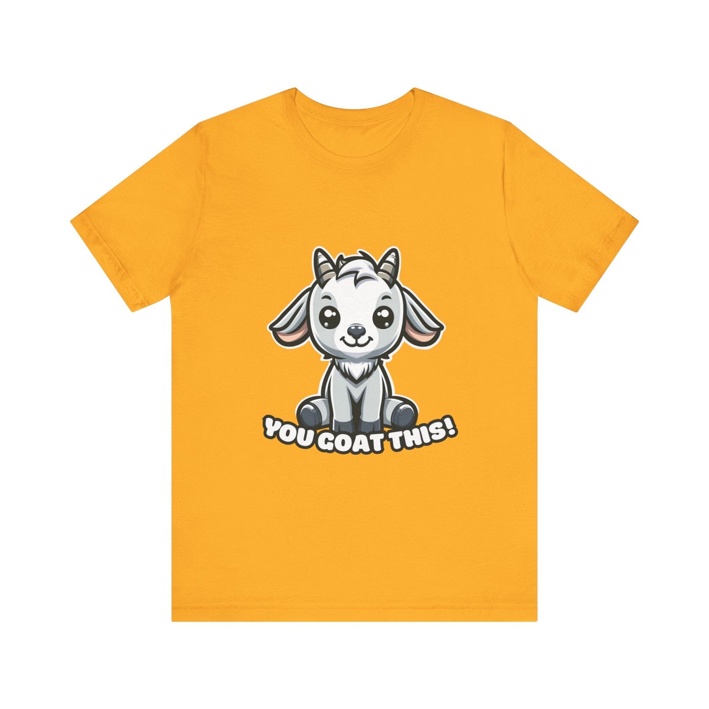 You Goat This - Goat T-shirt Gold / S