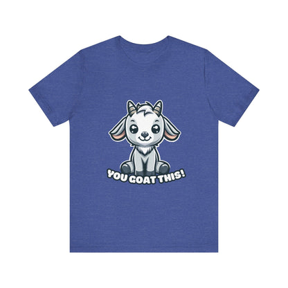 You Goat This - Goat T-shirt Heather True Royal / S